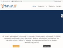 Tablet Screenshot of futura-it.de